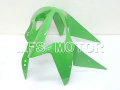 Kawasaki NINJA ZX6R 2003-2004 Injection ABS Fairing - Factory Style - Green - MFS6437 - Fairings Kit