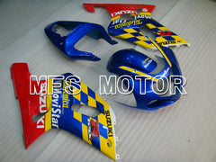 Suzuki GSXR750 2000-2003 Injection ABS Fairing - Movistar - Red Blue - MFS6940 - Fairings Kit