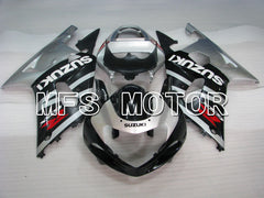 Suzuki GSXR750 2000-2003 Injection ABS Fairing - Factory Style - Black Silver - MFS6950 - Fairings Kit