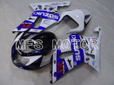 Suzuki GSXR750 2000-2003 Injection ABS Fairing - MOTUL - White Blue - MFS6960 - Fairings Kit