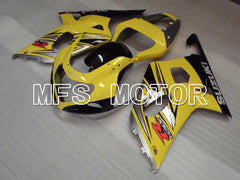 Suzuki GSXR750 2000-2003 Injection ABS Fairing - Factory Style - Black Yellow - MFS6978 - Fairings Kit