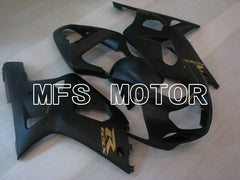 Suzuki GSXR600 2001-2003 Injection ABS Fairing - Factory Style - Matte Black - MFS2183 - Fairings Kit