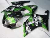 Suzuki GSXR600 2001-2003 Injection ABS Fairing - Factory Style - Black Green - MFS2191 - Fairings Kit