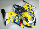 Suzuki GSXR600 2001-2003 Injection ABS Fairing - Corona - Black Yellow Blue - MFS2201 - Fairings Kit