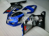 Suzuki GSXR600 GSXR750 2004-2005 Injection ABS Fairing - Factory Style - Black Blue - MFS2255 - Fairings Kit