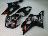 Suzuki GSXR600 GSXR750 2004-2005 Injection ABS Fairing - Factory Style - Black - MFS2266 - Fairings Kit