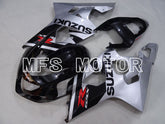 Suzuki GSXR600 GSXR750 2004-2005 Injection ABS Fairing - Factory Style - Black Silver - MFS2285 - Fairings Kit