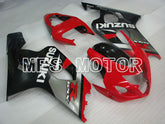 Suzuki GSXR600 GSXR750 2004-2005 Injection ABS Fairing - Factory Style - Black Red - MFS2316 - Fairings Kit