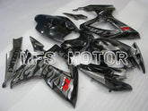 Suzuki GSXR600 GSXR750 2006-2007 Injection ABS Fairing - Factory Style - Black Gray - MFS2339 - Fairings Kit