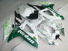 Suzuki GSXR600 GSXR750 2006-2007 Injection ABS Fairing - Jordan - Green White - MFS2344 - Fairings Kit