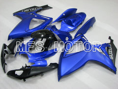 Suzuki GSXR600 GSXR750 2006-2007 Injection ABS Fairing - Factory Style - Blue Black - MFS2382 - Fairings Kit