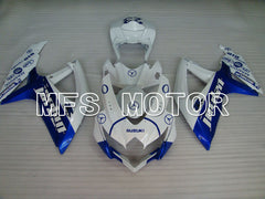 Suzuki GSXR600 GSXR750 2008-2010 Injection ABS Fairing - Jordan - Blue White - MFS2423 - Fairings Kit