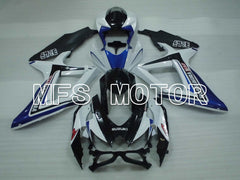 Suzuki GSXR600 GSXR750 2008-2010 Injection ABS Fairing - YOSHIMURA - Blue White - MFS2444 - Fairings Kit