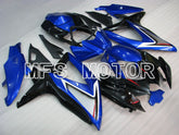 Suzuki GSXR600 GSXR750 2008-2010 Injection ABS Fairing - Factory Style - Black Blue - MFS2458 - Fairings Kit