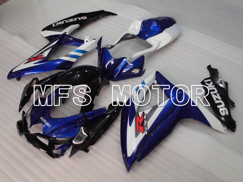 Suzuki GSXR600 GSXR750 2008-2010 Injection ABS Fairing - Factory Style - Blue White - MFS2461 - Fairings Kit