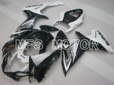 Suzuki GSXR600 GSXR750 2011-2024 Injection ABS Fairing - Factory Style - Black White - MFS2493 - Fairings Kit