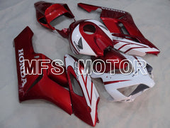 Honda CBR1000RR 2004-2005 Injection ABS Fairing - Factory Style - White Red wine color- MFS2549 - Fairings Kit