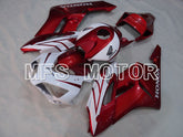 Honda CBR1000RR 2004-2005 Injection ABS Fairing - Factory Style - White Red wine color- MFS2549 - Fairings Kit