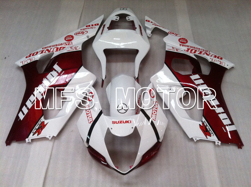 Suzuki GSXR1000 2003-2004 Injection ABS Fairing - Jordan - Red White - MFS2580 - Fairings Kit