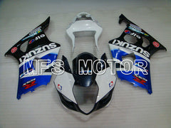 Suzuki GSXR1000 2003-2004 Injection ABS Fairing - Factory Style - Black Blue White - MFS2584 - Fairings Kit