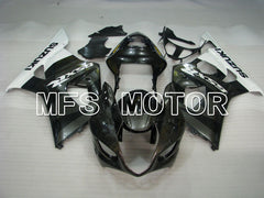 Suzuki GSXR1000 2003-2004 Injection ABS Fairing - Factory Style - Black White - MFS2595 - Fairings Kit
