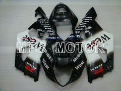 Suzuki GSXR1000 2003-2004 Injection ABS Fairing - West - Black White - MFS2603 - Fairings Kit