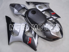 Suzuki GSXR1000 2003-2004 Injection ABS Fairing - Factory Style - Black Silver Matte - MFS2604 - Fairings Kit