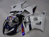 Suzuki GSXR1000 2003-2004 Injection ABS Fairing - Factory Style - Blue White - MFS2608 - Fairings Kit