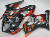 Suzuki GSXR1000 2003-2004 Injection ABS Fairing - Factory Style - Black Orange - MFS2611 - Fairings Kit