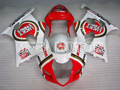 Suzuki GSXR1000 2003-2004 Injection ABS Fairing - Lucky Strike - Red White - MFS2614 - Fairings Kit