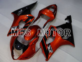 Suzuki GSXR1000 2003-2004 Injection ABS Fairing - Factory Style - Black Orange - MFS2616 - Fairings Kit