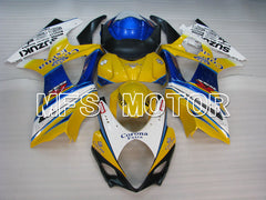 Suzuki GSXR1000 2007-2008 Injection ABS Fairing - Corona - Blue Yellow - MFS2689 - Fairings Kit
