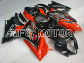 Suzuki GSXR1000 2007-2008 Injection ABS Fairing - Factory Style - Black Orange - MFS2697 - Fairings Kit