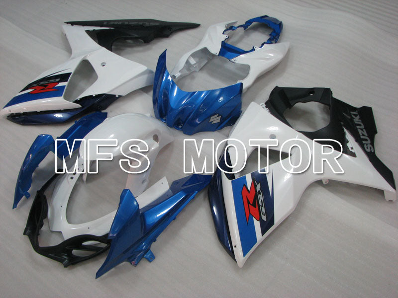 Suzuki GSXR1000 2009-2016 Injection ABS Fairing - Factory Style - White Blue - MFS2726 - Fairings Kit