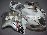 Suzuki GSXR1300 Hayabusa 1999-2007 Injection ABS Fairing - Factory Style - White Silver - MFS2774 - Fairings Kit