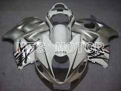 Suzuki GSXR1300 Hayabusa 1999-2007 Injection ABS Fairing - Factory Style - White Silver - MFS2774 - Fairings Kit