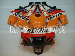 Honda CBR600 F2 1991-1994 ABS Fairing - Repsol - Black Orange Red - MFS3099 - Fairings Kit
