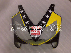 Honda CBR600 F4i 2001-2003 Injection ABS Fairing - Castrol - Black Yellow - MFS3171 - Fairings Kit