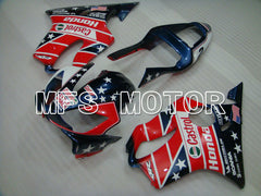 Honda CBR600 F4i 2004-2007 Injection ABS Fairing - Castrol - Blue Red - MFS3191 - Fairings Kit