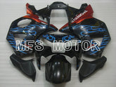 Honda CBR900RR 954 2002-2003 Injection ABS Fairing - Flame - Black Blue - MFS3227 - Fairings Kit