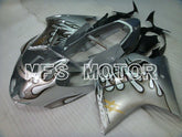 Honda CBR1100XX 1996-2007 Injection ABS Fairing - Flame - Silver - MFS3250 - Fairings Kit