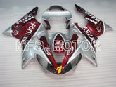 Yamaha YZF-R1 2000-2001 Injection ABS Fairing - Fortuna - Red Silver - MFS3283 - Fairings Kit
