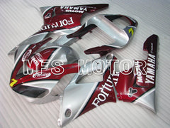 Yamaha YZF-R1 2000-2001 Injection ABS Fairing - Fortuna - Red Silver - MFS3283 - Fairings Kit