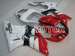 Yamaha YZF-R1 2000-2001 Injection ABS Fairing - Factory Style - Red White - MFS3287 - Fairings Kit