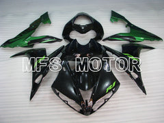 Yamaha YZF-R1 2004-2006 Injection ABS Fairing - Factory Style - Green Black - MFS3355 - Fairings Kit