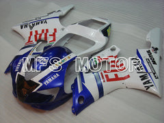 Yamaha YZF-R1 1998-1999 Injection ABS Fairing - FIAT - Blue White - MFS3409 - Fairings Kit