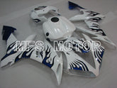 Yamaha YZF-R1 2004-2006 Injection ABS Fairing - Flame - Blue White - MFS3410 - Fairings Kit