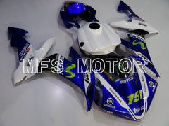 Yamaha YZF-R1 2004-2006 Injection ABS Fairing - Monster - Black White Blue - MFS3434 - Fairings Kit