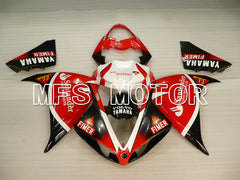 Yamaha YZF-R1 2009-2011 Injection ABS Fairing - Santander - Black Red - MFS3457 - Fairings Kit