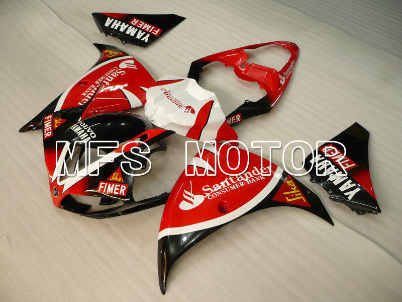 Yamaha YZF-R1 2009-2011 Injection ABS Fairing - Santander - Black Red - MFS3457 - Fairings Kit